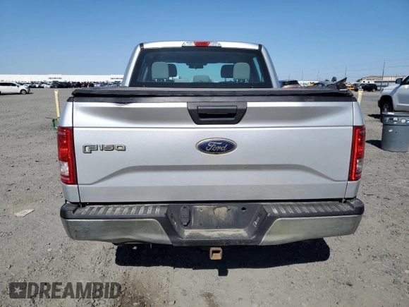 2017 Ford F-150 XL with VIN 1FTEW1EP9HKE22784, listed as a Copart auction lot 62679165 with 205,722 mi miles and Salvage title. Bid and sale history available at DreamBid. Image 5.