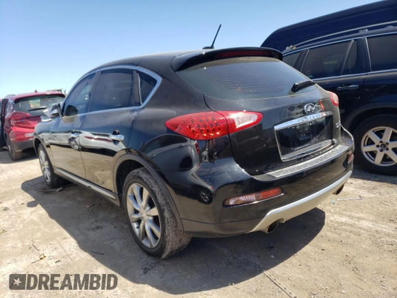 2017 Infiniti QX50 with VIN JN1BJ0RR2HM406604, listed as a Copart auction lot 56928234 with 72,915 mi miles and Salvage Title. Bid and sale history available at carsss.com. Image 2.