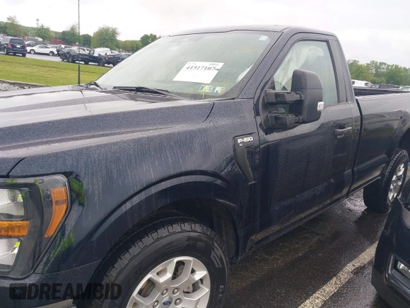 2023 Ford F-150 with VIN 1FTNF1C85PKD68717, listed as a IAAI auction lot 41517107 with 18,748 mi miles and . Bid and sale history available at DreamBid. Image 14.