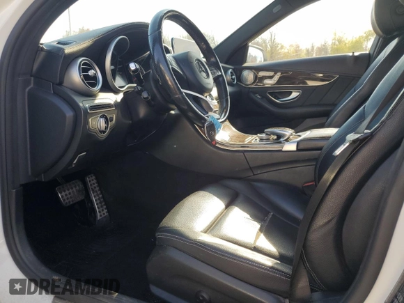2016 Mercedes-Benz C 300 Luxury with VIN 55SWF4KB4GU126497, listed as a Copart auction lot 54572505 with 101,699 mi miles and Salvage Title. Bid and sale history available at DreamBid. Image 7.