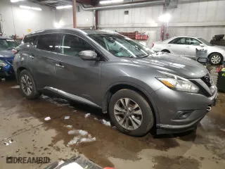 2015 Nissan Murano Platinum with VIN 5N1AZ2MHXFN227158, listed as a Copart auction lot 44435695 with 184,302 mi miles and Salvage Title. Bid and sale history available at carsss.com. Image 4.
