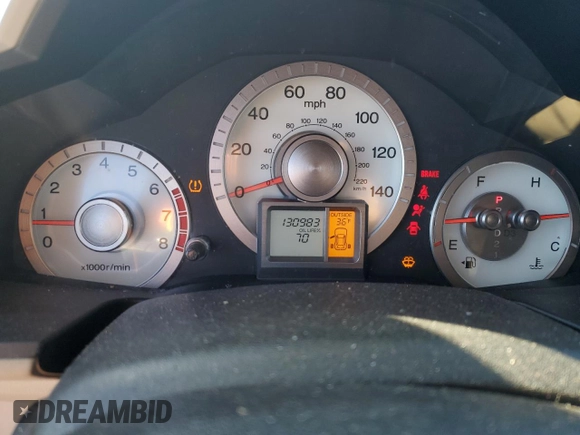 2009 Honda Pilot EX-L with VIN 5FNYF48549B029301, listed as a Copart auction lot 43062735 with 130,983 mi miles and Salvage Title. Bid and sale history available at carsss.com. Image 9.