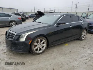 2013 Cadillac ATS Performance with VIN 1G6AC5SX2D0138831, listed as a Copart auction lot 79832374 with 208,749 mi miles and Salvage Title. Bid and sale history available at carsss.com. Image 1.
