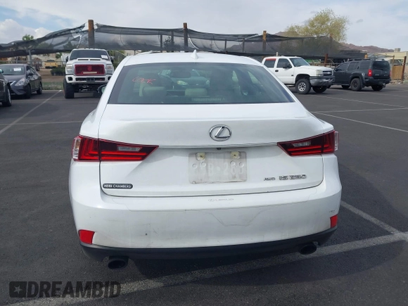 2014 Lexus IS 250 with VIN JTHCF1D25E5004471, listed as a IAAI auction lot 42058552 with 93,697 mi miles and . Bid and sale history available at DreamBid. Image 17.