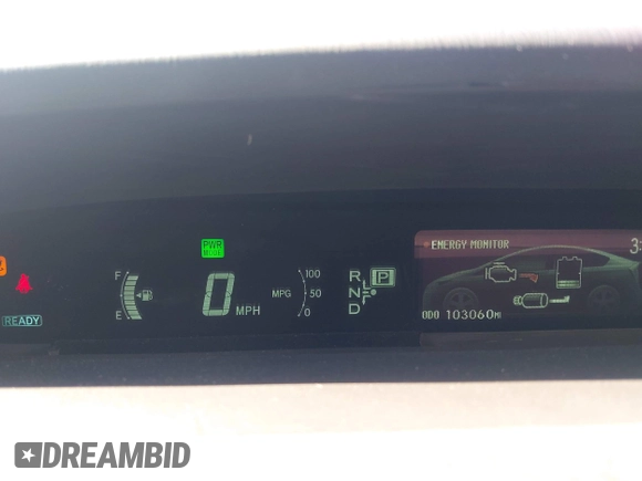 2013 Toyota Prius One z VIN JTDKN3DU6D1620683, wystawiony jako IAAI lot #42212444 z przebiegiem 103 060 mil mil oraz . Historia ofert i sprzedaży dostępna na DreamBid. Obrazek 7.