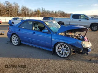 2005 Subaru Impreza Sedan (Natl) WRX STi w/Gold Wheels with VIN JF1GD70695L508401, listed as a Copart auction lot 43025535 with 0 mi miles and Salvage Title. Bid and sale history available at carsss.com. Image 4.