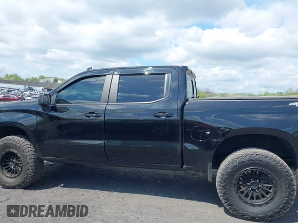 2023 Chevrolet Silverado 1500 RST with VIN 1GCUDEEL0PZ196324, listed as a IAAI auction lot 42187329 with 28,618 mi miles and . Bid and sale history available at DreamBid. Image 6.