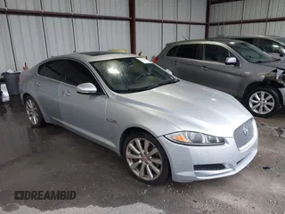 2014 Jaguar XF V6 SC with VIN SAJWJ0EF9E8U17227, listed as a IAAI auction lot 40455665 with 125,196 mi miles. Bid and sale history available at carsss.com. Image 1.