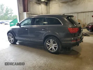 2014 Audi Q7 Premium Plus with VIN WA1LGAFE1ED000987, listed as a Copart auction lot 61852995 with 174,768 mi miles and Non repairable. Bid and sale history available at DreamBid. Image 2.