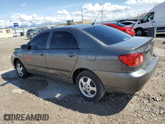 2005 Toyota Corolla CE with VIN 2T1BR32E45C346087, listed as a Copart auction lot 55468275 with 56,442 mi miles and Salvage Title. Bid and sale history available at DreamBid. Image 2.
