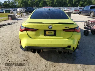 2021 BMW M4 Competition with VIN WBS33AZ05MCF87759, listed as a Copart auction lot 52135584 with 12,146 mi miles. Bid and sale history available at carsss.com. Image 6.