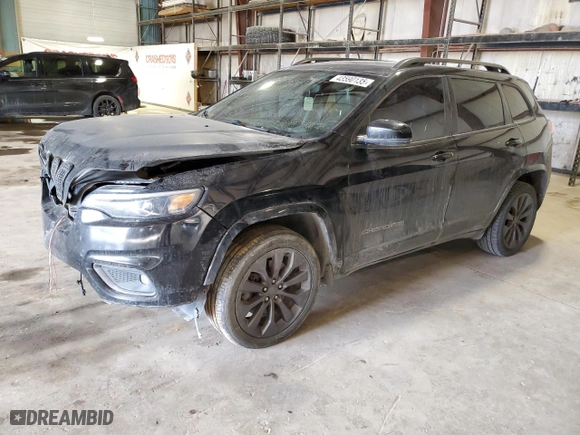 2019 Jeep Cherokee Limited with VIN 1C4PJLDX0KD377119, listed as a Copart auction lot 43590135 with 116,139 mi miles and Salvage Title. Bid and sale history available at carsss.com. Image 1.