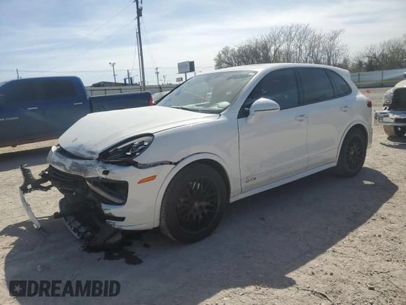 2016 Porsche Cayenne GTS with VIN WP1AD2A27GLA75810, listed as a Copart auction lot 49773295 with 92,208 mi miles and Salvage title. Bid and sale history available at DreamBid. Image 1.