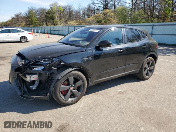 2019 Jaguar E-Pace S with VIN SADFJ2FX9K1Z36336, listed as a Copart auction lot 56222635 with 41,186 mi miles and Salvage Title. Bid and sale history available at DreamBid. Image 1.