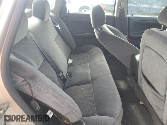 2012 Chevrolet Impala LS Fleet with VIN 2G1WF5E31C1221875, listed as a Copart auction lot 59107735 with 192,225 mi miles and Salvage title. Bid and sale history available at DreamBid. Image 10.