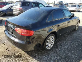 2014 Audi A4 Premium with VIN WAUAFAFL4EN027395, listed as a Copart auction lot 46329005 with 113,915 mi miles and Salvage Title. Bid and sale history available at carsss.com. Image 3.