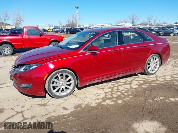 2015 Lincoln MKZ Hybrid with VIN 3LN6L2LUXFR606101, listed as a IAAI auction lot 41668806 with 77,112 mi miles. Bid and sale history available at carsss.com. Image 2.