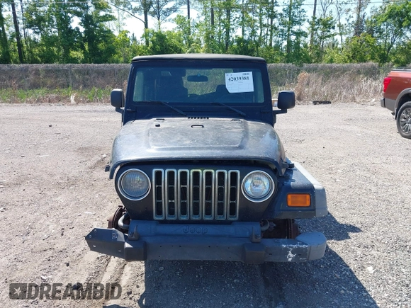 2005 Jeep Wrangler Unlimited with VIN 1J4FA44S25P385421, listed as a IAAI auction lot 42039381 with 1 mi miles. Bid and sale history available at carsss.com. Image 11.