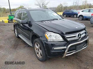 2012 Mercedes-Benz GL-Class GL 450 with VIN 4JGBF7BE9CA763928, listed as a IAAI auction lot 42092738 with 168,971 mi miles. Bid and sale history available at carsss.com. Image 1.