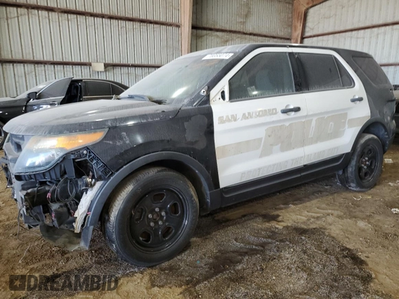 2014 Ford Utility Police Interceptor with VIN 1FM5K8AR5EGB59229, listed as a Copart auction lot 78055074 with 0 mi miles and Clean Title. Bid and sale history available at carsss.com. Image 1.