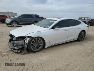 2020 Lexus LS with VIN JTHD51FF0L5011137, listed as a Copart auction lot 84896604 with 44,878 mi miles and Salvage Title. Bid and sale history available at carsss.com. Image 1.