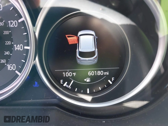 2018 Mazda CX-5 Grand Touring with VIN JM3KFBDM3J0343782, listed as a IAAI auction lot 42527044 with 60,180 mi miles and . Bid and sale history available at DreamBid. Image 16.