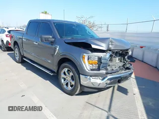 2023 Ford F-150 XL with VIN 1FTEW1CP2PKE11577, listed as a IAAI auction lot 42374636 with 31,048 mi miles and . Bid and sale history available at DreamBid. Image 1.