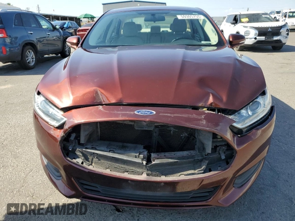 2015 Ford Fusion SE with VIN 3FA6P0HD2FR245619, listed as a Copart auction lot 59305755 with 103,699 mi miles and Salvage title. Bid and sale history available at DreamBid. Image 5.