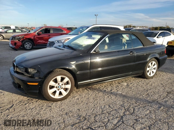 2005 BMW 3 Series 325Ci with VIN WBABW33445PL36026, listed as a Copart auction lot 79964594 with 151,444 mi miles and Clean Title. Bid and sale history available at carsss.com. Image 1.