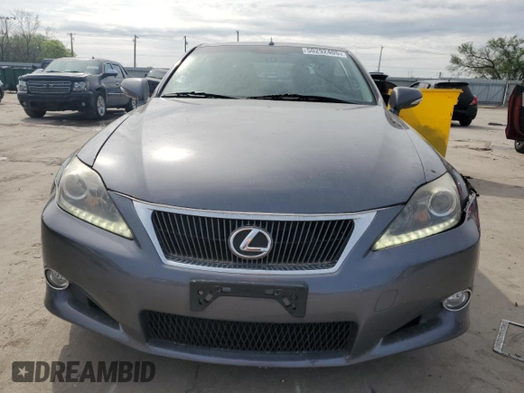 2012 Lexus IS 350 C с VIN JTHFE2C23C2508829, выставлен на аукционе Copart как лот 50292405 с пробегом 66 471 миль миль и Списание • Salvage title. История ставок и продаж доступна на DreamBid. Изображение 5.
