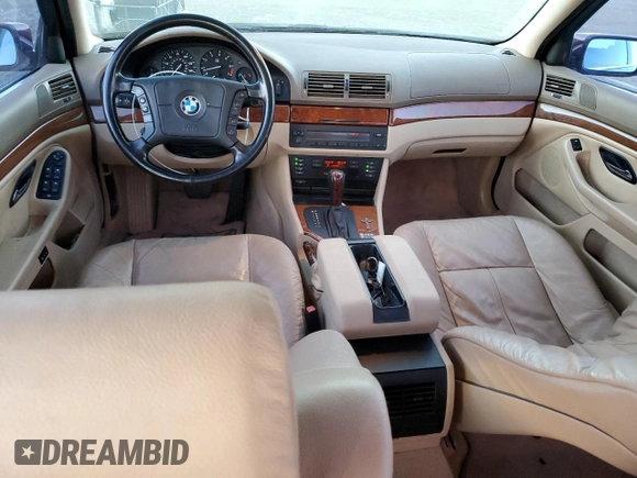 1997 BMW 5 Series 528iA with VIN WBADD6320VBW17056, listed as a Copart auction lot 80342704 with 160,709 mi miles and Salvage Title. Bid and sale history available at carsss.com. Image 8.