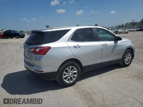2021 Chevrolet Equinox LT with VIN 3GNAXTEV1MS161503, listed as a Copart auction lot 60896615 with 155,510 mi miles and Clean title. Bid and sale history available at DreamBid. Image 3.