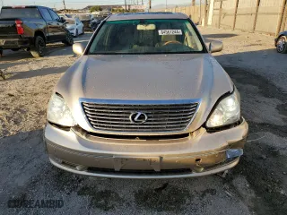 2005 Lexus LS 430 with VIN JTHBN36F255019469, listed as a Copart auction lot 84561244 with 225,468 mi miles and Salvage Title. Bid and sale history available at carsss.com. Image 5.