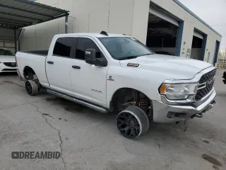 2023 Ram 2500 Big Horn with VIN 3C6UR5DL0PG613323, listed as a Copart auction lot 87761325 with 55,963 mi miles and Salvage Title. Bid and sale history available at carsss.com. Image 4.
