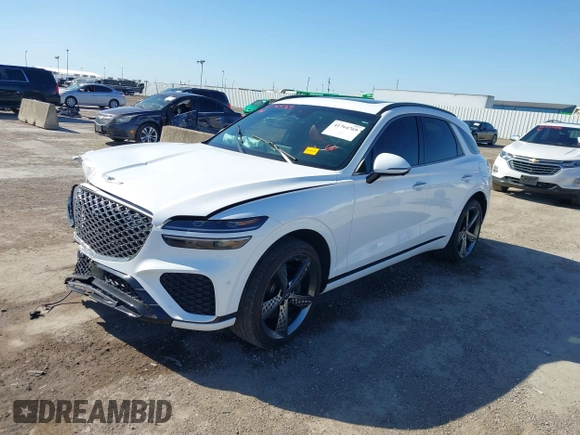 2023 Genesis GV70 2.5T with VIN KMUMADTB0PU087966, listed as a IAAI auction lot 41764769 with 33,865 mi miles and . Bid and sale history available at DreamBid. Image 14.