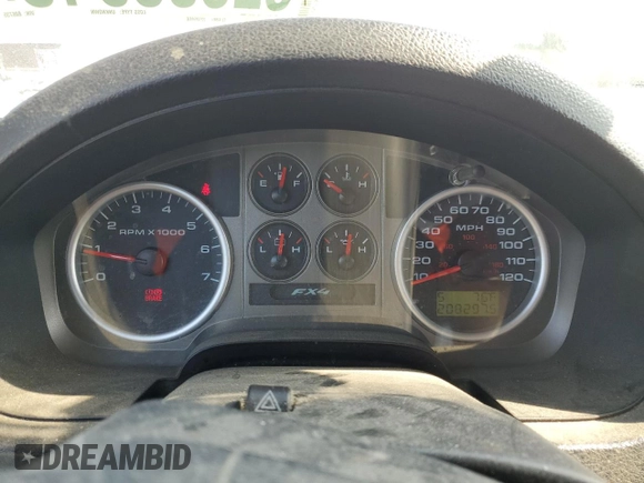 2005 Ford F-150 XLT с VIN 1FTPX14595NB86735, выставлен на аукционе Copart как лот 62605945 с пробегом 208 297 миль миль и Чистый • Clean title. История ставок и продаж доступна на DreamBid. Изображение 9.