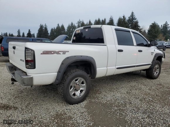 2008 Dodge Ram 2500 SXT with VIN 3D7KS29D98G110496, listed as a Copart auction lot 43574235 with 234,733 mi miles and Clean Title. Bid and sale history available at carsss.com. Image 3.