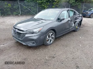 2024 Subaru Legacy Premium with VIN 4S3BWAD62R3020726, listed as a IAAI auction lot 42522746 with 25,607 mi miles and . Bid and sale history available at DreamBid. Image 2.