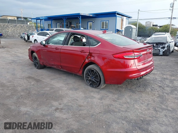 2019 Ford Fusion SE with VIN 3FA6P0HD2KR178210, listed as a IAAI auction lot 41665064 with 1 mi miles. Bid and sale history available at carsss.com. Image 3.