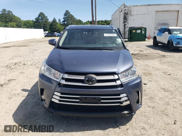 2017 Toyota Highlander XLE with VIN 5TDJZRFH7HS399459, listed as a Copart auction lot 57623325 with 141,568 mi miles and Salvage title. Bid and sale history available at DreamBid. Image 5.