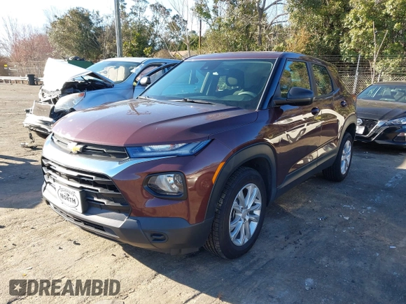 2022 Chevrolet TrailBlazer LS with VIN KL79MNSL2NB014152, listed as a IAAI auction lot 41737751 with 40,816 mi miles. Bid and sale history available at carsss.com. Image 17.