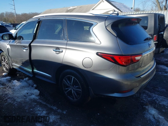 2016 Infiniti QX60 with VIN 5N1AL0MM7GC503196, listed as a IAAI auction lot 41313283 with 152,516 mi miles and . Bid and sale history available at DreamBid. Image 3.