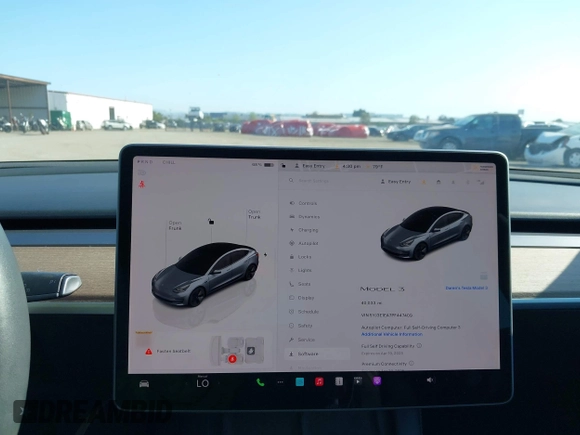 2023 Tesla Model 3 with VIN 5YJ3E1EA7PF447409, listed as a IAAI auction lot 41965416 with 40,033 mi miles and . Bid and sale history available at DreamBid. Image 18.