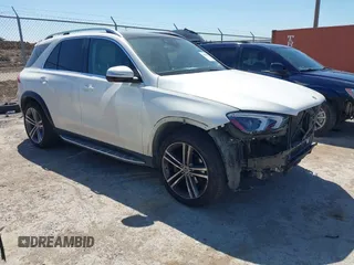 2022 Mercedes-Benz GLE 350 z VIN 4JGFB4JB7NA691861, wystawiony jako IAAI lot #41841030 z przebiegiem 45 678 mil mil oraz . Historia ofert i sprzedaży dostępna na DreamBid. Obrazek 1.