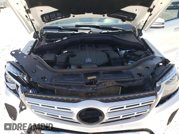 2017 Mercedes-Benz GLS 450 with VIN 4JGDF6EE2HA787624, listed as a Copart auction lot 70724374 with 74,145 mi miles and Salvage Title. Bid and sale history available at DreamBid. Image 12.