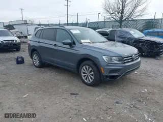 2020 Volkswagen Tiguan S with VIN 3VV0B7AXXLM172960, listed as a IAAI auction lot 41021488 with 79,146 mi miles. Bid and sale history available at carsss.com. Image 1.