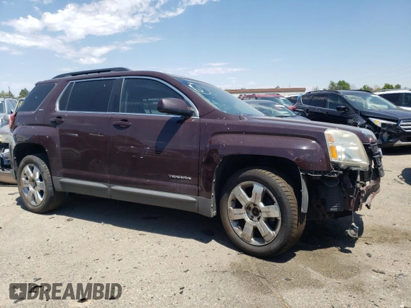2011 GMC Terrain SLT-1 with VIN 2CTALUECXB6437119, listed as a Copart auction lot 44639485 with Not Provided miles and Non Repairable. Bid and sale history available at carsss.com. Image 4.