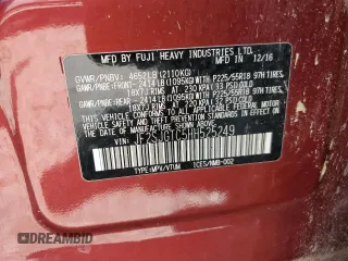 2017 Subaru Forester Touring с VIN JF2SJGTC5HH525249, выставлен на аукционе Copart как лот 60942615 с пробегом 109 864 миль миль и Чистый • Clean title. История ставок и продаж доступна на DreamBid. Изображение 12.