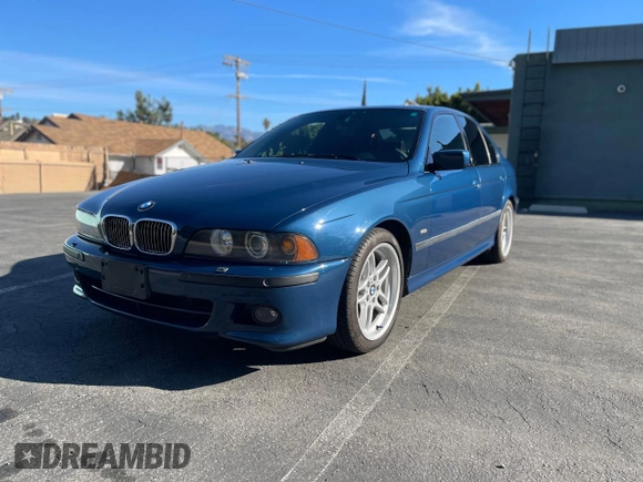 2003 BMW 5 Series 540iA with VIN WBADN63423GN88027, listed as a Copart auction lot 88563965 with 243,344 mi miles and Clean Title. Bid and sale history available at carsss.com. Image 2.