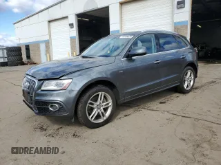2015 Audi Q5 Premium Plus with VIN WA1DGAFP2FA085931, listed as a Copart auction lot 48195625 with 134,556 mi miles and Salvage Title. Bid and sale history available at carsss.com. Image 1.